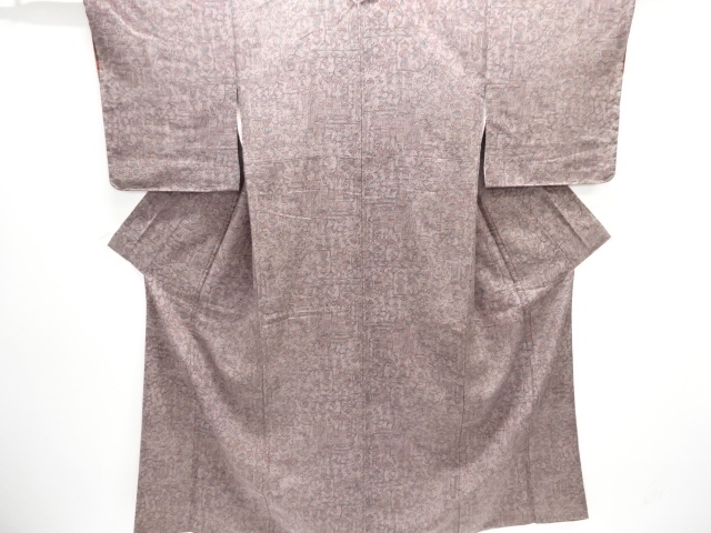 JAPANESE KIMONO / TSUMUGI / SARASA
